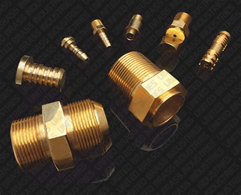 brass components manufacturer in jamnagar|United Brass Industries manufacturer of Turned, .